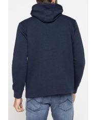 FELPA COMFORT FIT CON CAPPUCCIO