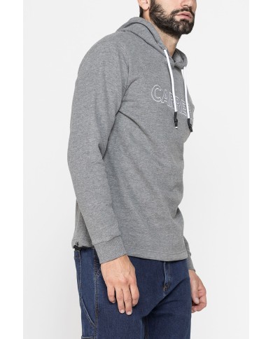 FELPA COMFORT FIT CON CAPPUCCIO