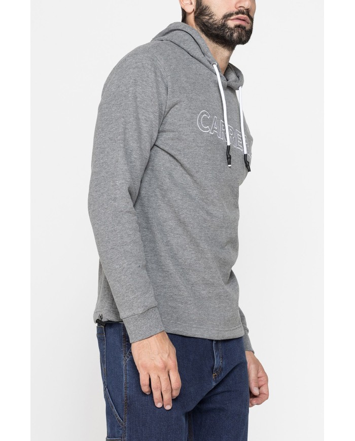 FELPA COMFORT FIT CON CAPPUCCIO