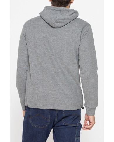 FELPA COMFORT FIT CON CAPPUCCIO