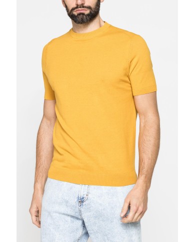 MAGLIA GIROCOLLO ESTIVA IN CREPE DI COTONE