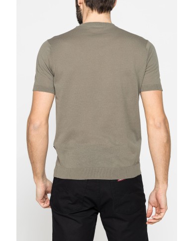 MAGLIA GIROCOLLO ESTIVA IN CREPE DI COTONE