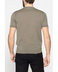 MAGLIA GIROCOLLO ESTIVA IN CREPE DI COTONE