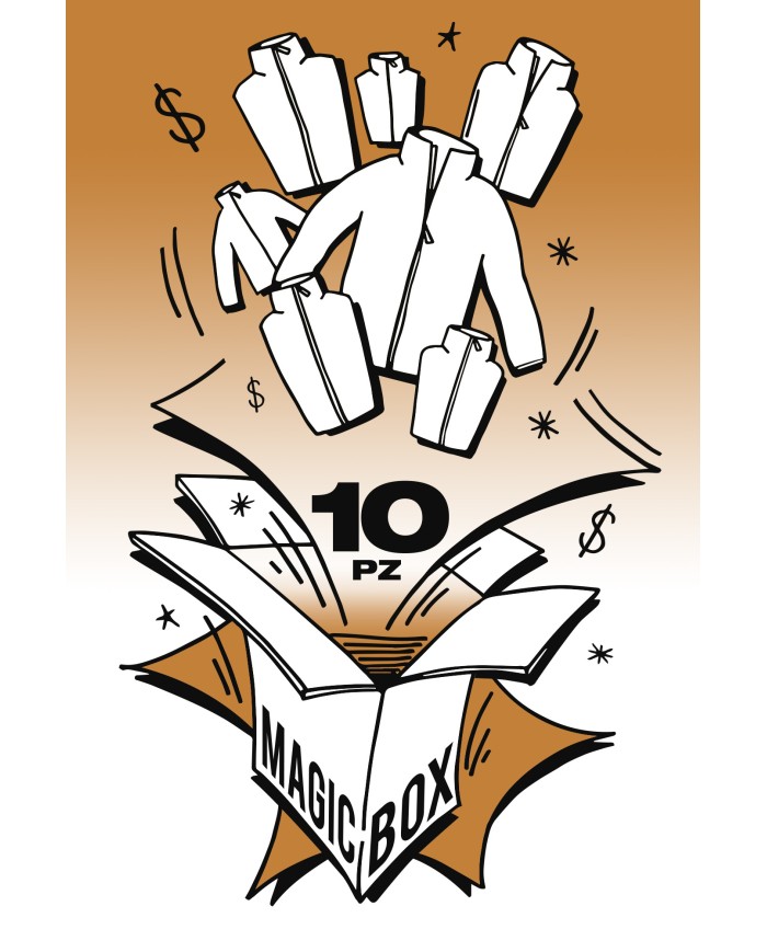 BOX ASSORTITO 10 PILE MANICA LUNGA CON ZIP LUNGA