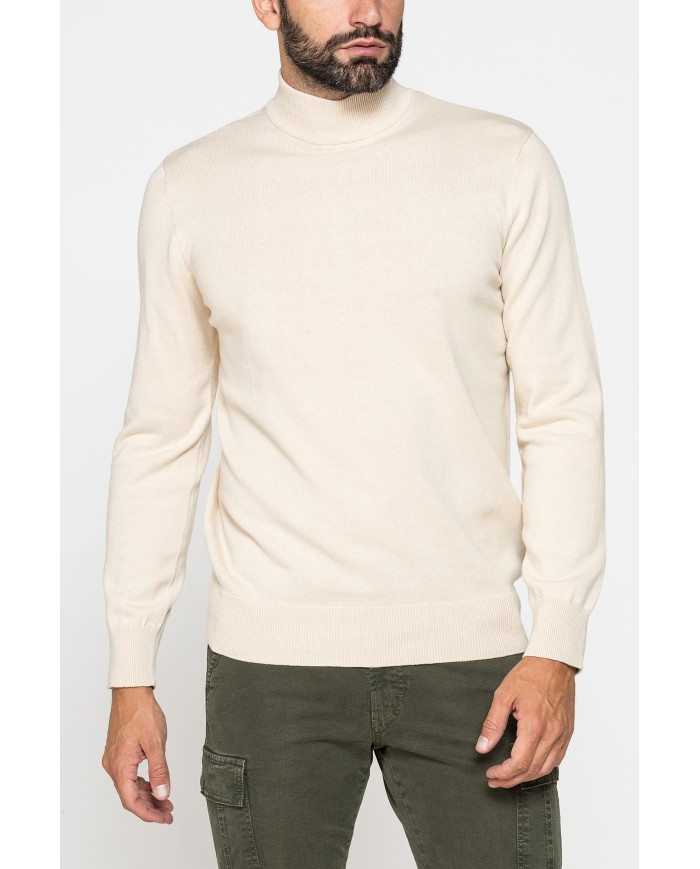 MAGLIA LUPETTO IN PREGIATO CALDO COTONE