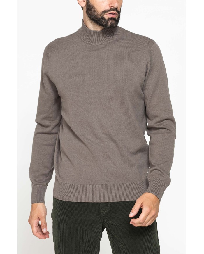 MAGLIA LUPETTO IN PREGIATO CALDO COTONE