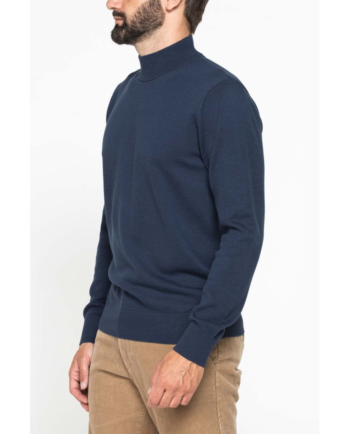 MAGLIA LUPETTO IN PREGIATO CALDO COTONE