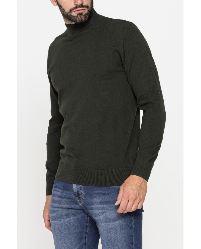 MAGLIA LUPETTO IN PREGIATO CALDO COTONE