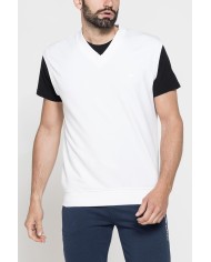 GILET SENZA MANICA IN FELPA LEGGERA CON VESTIBILITÀ OVER