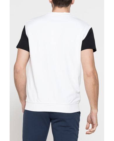 GILET SENZA MANICA IN FELPA LEGGERA CON VESTIBILITÀ OVER