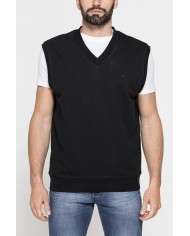 GILET SENZA MANICA IN FELPA LEGGERA CON VESTIBILITÀ OVER