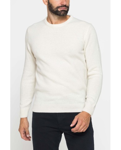 MAGLIA GIROCOLLO CLASSICO REALIZZATA IN LAMBSWOOL