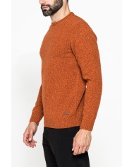 MAGLIA GIROCOLLO CLASSICO REALIZZATA IN LAMBSWOOL