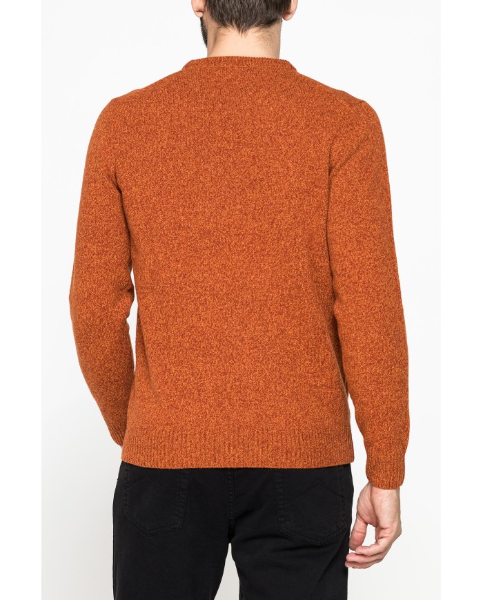 MAGLIA GIROCOLLO CLASSICO REALIZZATA IN LAMBSWOOL