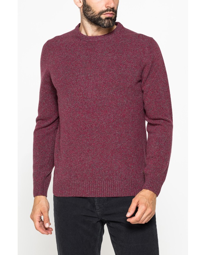 MAGLIA GIROCOLLO CLASSICO REALIZZATA IN LAMBSWOOL