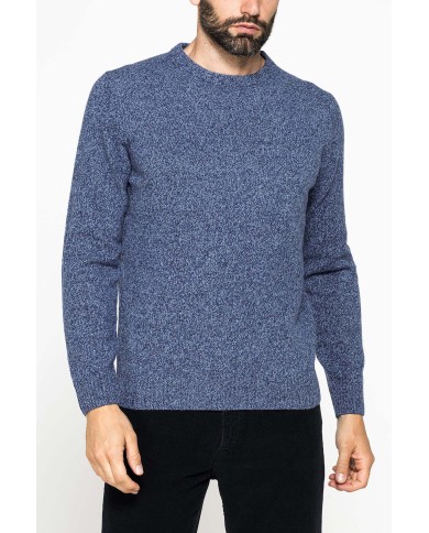 MAGLIA GIROCOLLO CLASSICO REALIZZATA IN LAMBSWOOL