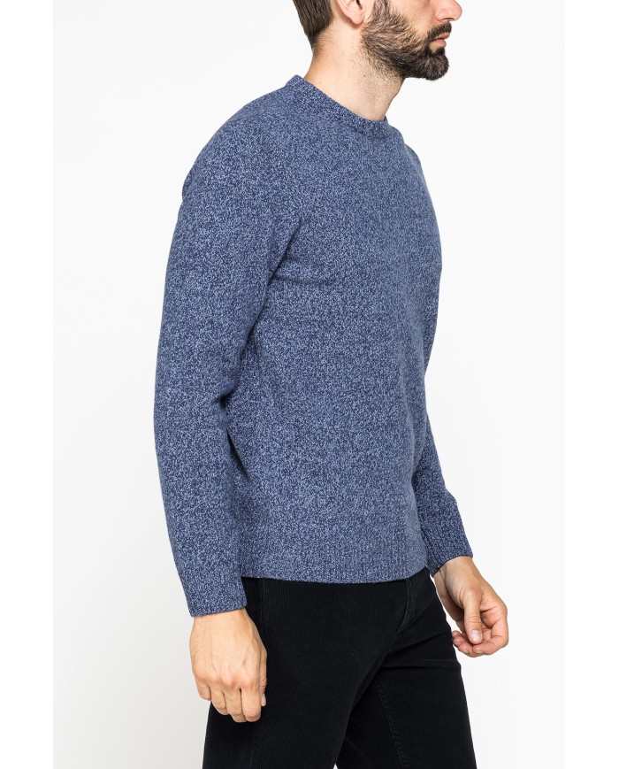 MAGLIA GIROCOLLO CLASSICO REALIZZATA IN LAMBSWOOL