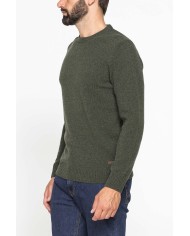 MAGLIA GIROCOLLO CLASSICO REALIZZATA IN LAMBSWOOL