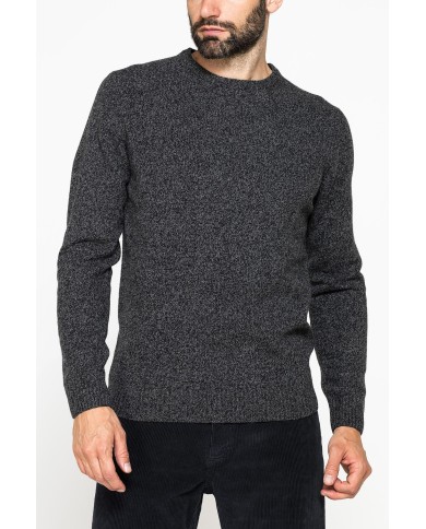 MAGLIA GIROCOLLO CLASSICO REALIZZATA IN LAMBSWOOL