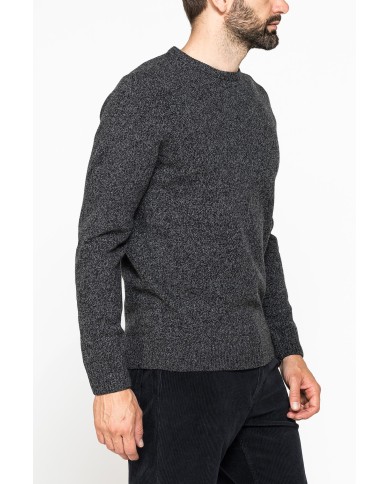 MAGLIA GIROCOLLO CLASSICO REALIZZATA IN LAMBSWOOL