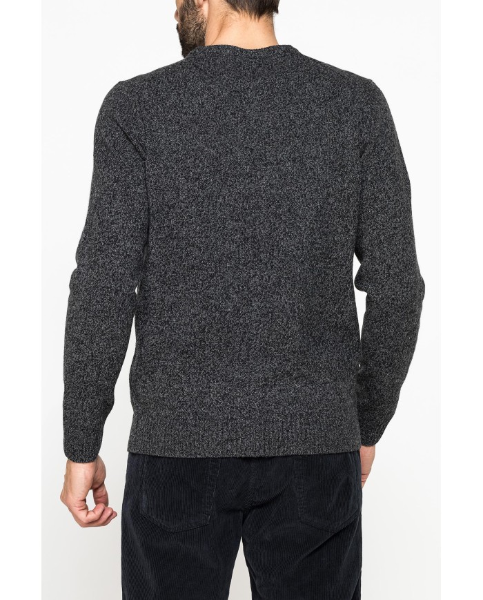 MAGLIA GIROCOLLO CLASSICO REALIZZATA IN LAMBSWOOL