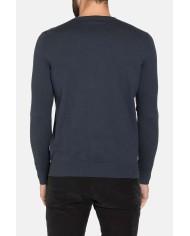 MAGLIA GIROCOLLO MISTO COTONE/CASHMERE