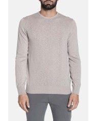 MAGLIA GIROCOLLO IN COTONE