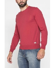 MAGLIA GIROCOLLO IN COTONE
