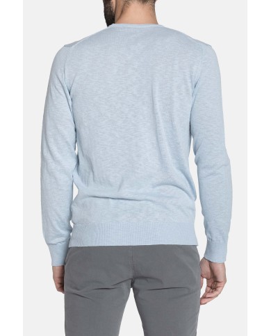 MAGLIA GIROCOLLO IN COTONE