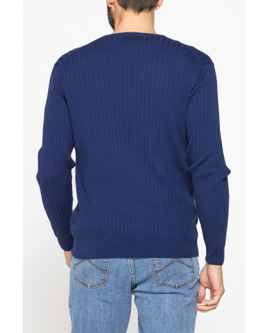 MAGLIA GIROCOLLO CON LAVORAZIONE A COSTE