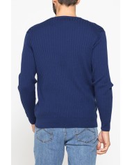 MAGLIA GIROCOLLO CON LAVORAZIONE A COSTE