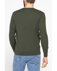 MAGLIA GIROCOLLO CON LAVORAZIONE A COSTE