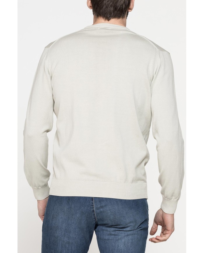 MAGLIA GIROCOLLO IN COTONE  ORGANICO