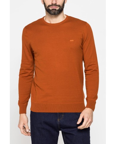 MAGLIA GIROCOLLO IN COTONE  ORGANICO