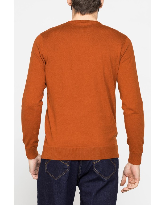 MAGLIA GIROCOLLO IN COTONE  ORGANICO