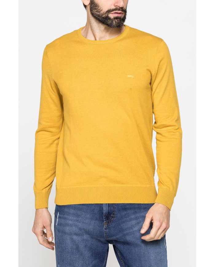 MAGLIA GIROCOLLO IN COTONE  ORGANICO