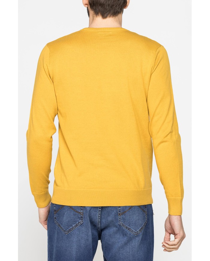 MAGLIA GIROCOLLO IN COTONE  ORGANICO