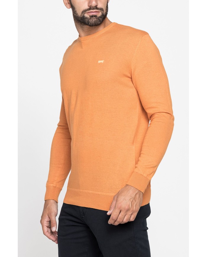 MAGLIA GIROCOLLO IN COTONE  ORGANICO