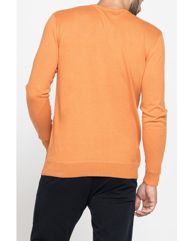 MAGLIA GIROCOLLO IN COTONE  ORGANICO