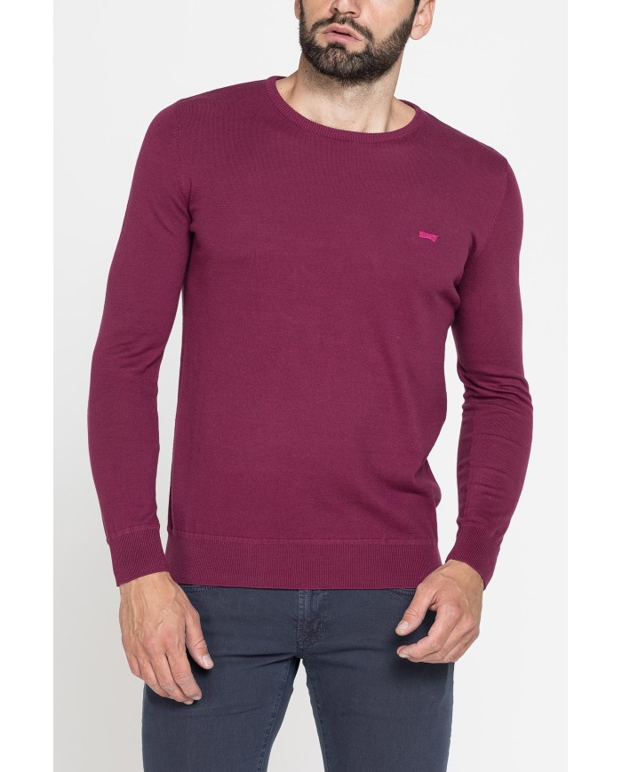 MAGLIA GIROCOLLO IN COTONE  ORGANICO