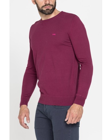 MAGLIA GIROCOLLO IN COTONE  ORGANICO