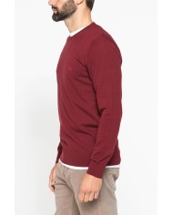 MAGLIA GIROCOLLO IN COTONE ORGANICO MAGLIA GIROCOLLO IN COTONE ORGANICO