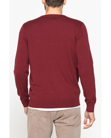 MAGLIA GIROCOLLO IN COTONE  ORGANICO