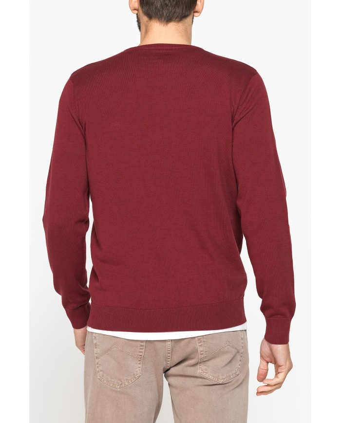 MAGLIA GIROCOLLO IN COTONE  ORGANICO