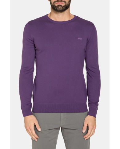 MAGLIA GIROCOLLO IN COTONE  ORGANICO