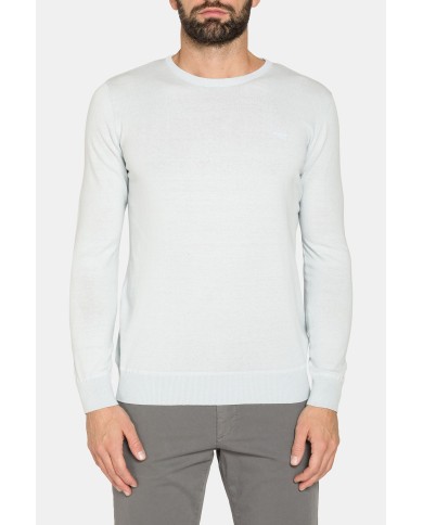 MAGLIA GIROCOLLO IN COTONE  ORGANICO