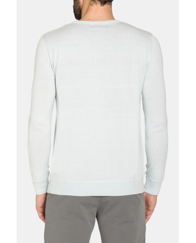 MAGLIA GIROCOLLO IN COTONE  ORGANICO