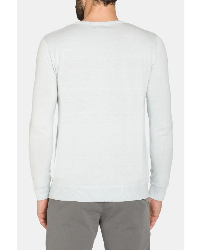 MAGLIA GIROCOLLO IN COTONE  ORGANICO