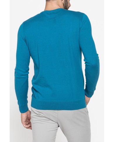 MAGLIA GIROCOLLO IN COTONE  ORGANICO