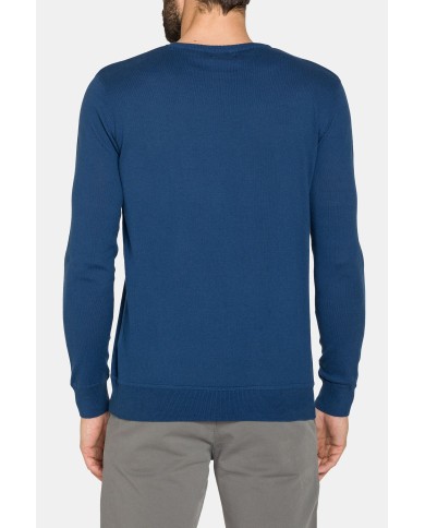 MAGLIA GIROCOLLO IN COTONE  ORGANICO